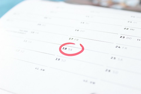 Dieses Bild zeigt einen markierten Tag in einem Monatskalender. Bild von Bastian Wiedenhaupt auf Pixabay Dieses Bild zeigt einen markierten Tag in einem Monatskalender. Bild von Bastian Wiedenhaupt auf Pixabay